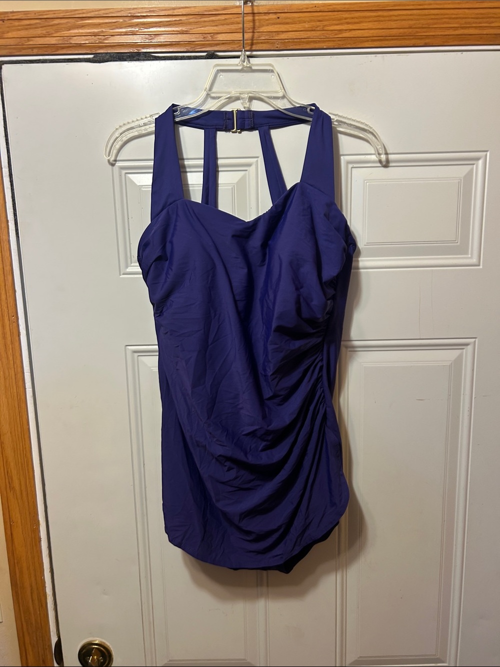 Landās End Ruched One-Pieceā Swimsuit 14D